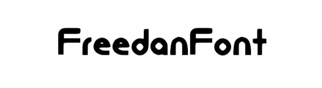 FreedanFont  Frei Schriftart Herunterladen