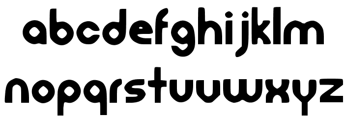 FreedanFont Font LOWERCASE