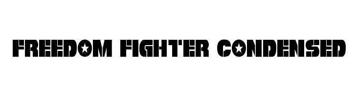 Freedom Fighter Condensed  لخطوط تنزيل