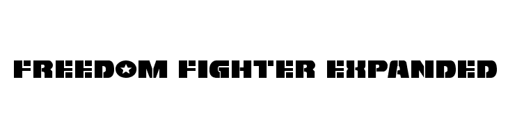 Freedom Fighter Expanded  font caratteri gratis