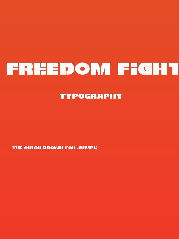 Freedom Fighter Expanded Poster