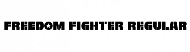 Freedom Fighter Regular  Fuentes Gratis Descargar
