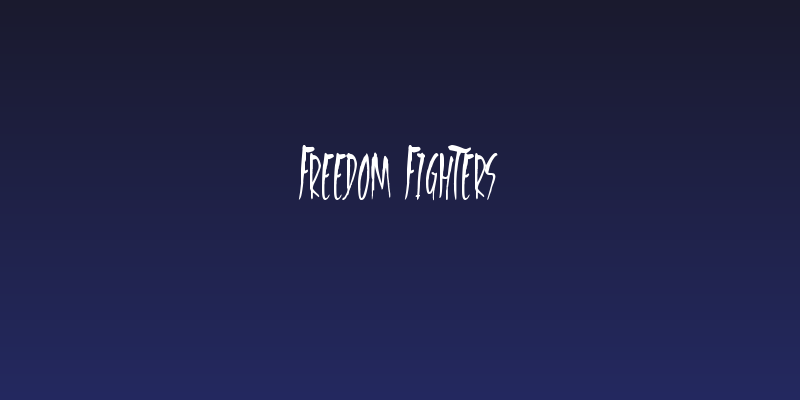 Freedom Fighters Social Header