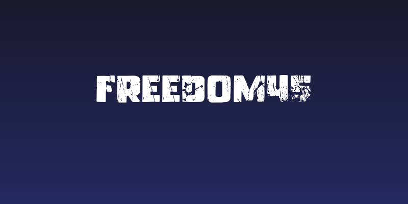 Freedom45 Social Header
