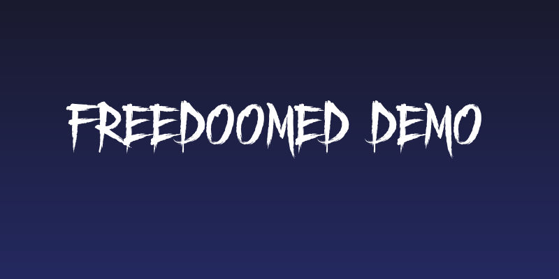 Freedoomed Demo Social Header