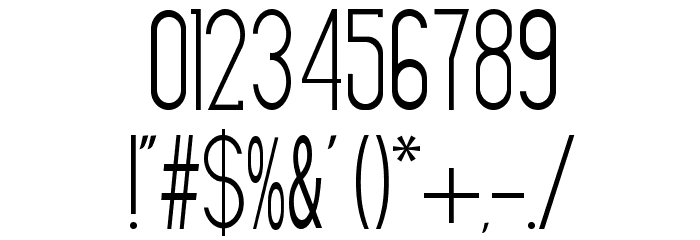 Freeds Regular Font OTHER CHARS