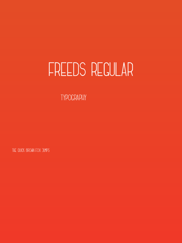 Freeds Regular Poster