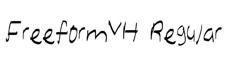 FreeformVH Regular  baixar fontes gratis