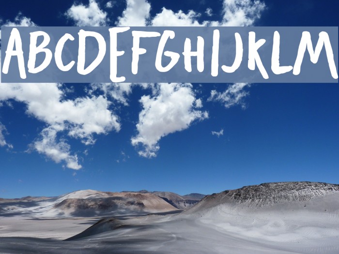Freehand Blockletter Bold Font examples