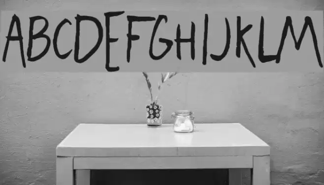 Freehand Blockletter Regular Font examples