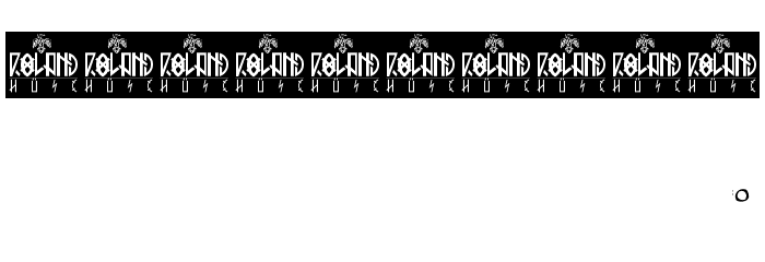Freehand Roman Font OTHER CHARS
