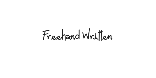 Freehand Written Logo