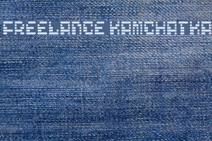 Freelance Kamchatka Font examples