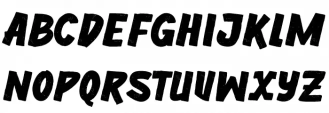 FreelancerRegular Шрифта ВЕРХНИЙ