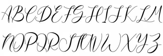 Freelove Font Litere mari