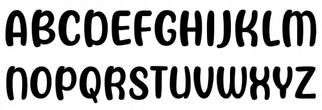 Freely Movable Regular Шрифта ВЕРХНИЙ