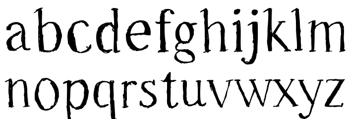 Freeride Font LOWERCASE