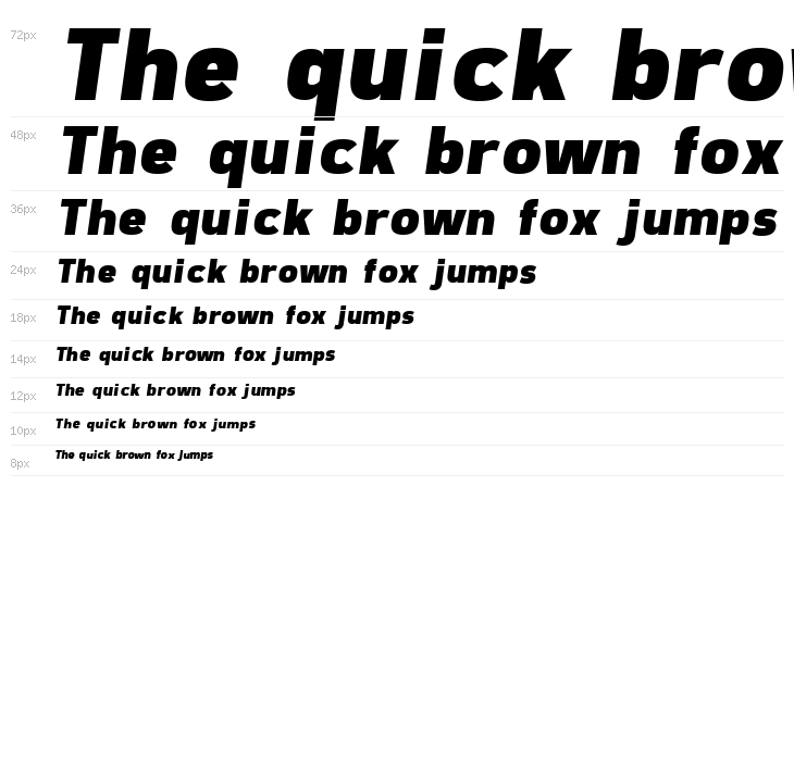 Freeroad Black Italic Waterfall