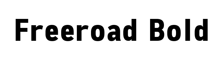 Freeroad Bold Font