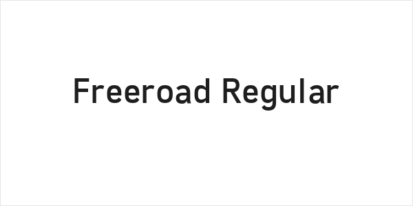 Freeroad Regular Logo