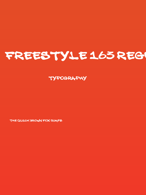 Freestyle 163 Regular Poster