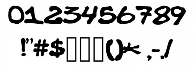 Freestyle 163 Style2 Regular Font OTHER CHARS