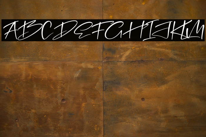 Freestyle Lettering Italic Example 2