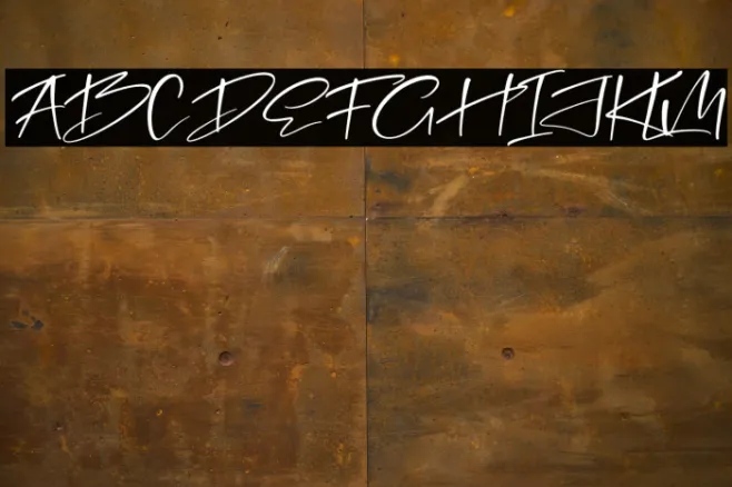 Freestyle Lettering Italic Example 2
