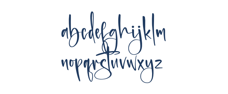 Freestyle Lettering Lowercase