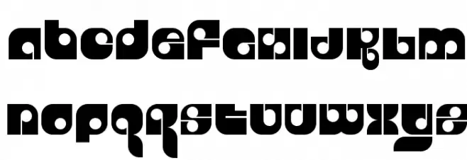 Freestyle Font UPPERCASE