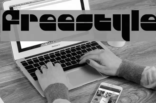 Freestyle Fonte examples