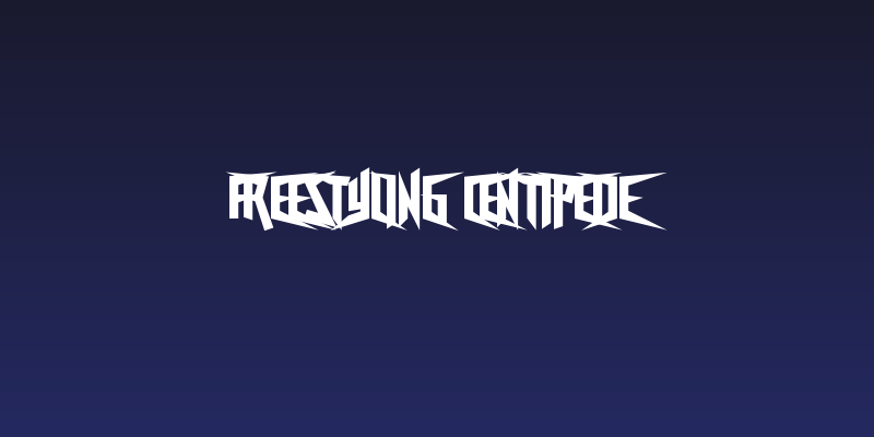 Freestyling Centipede Social Header