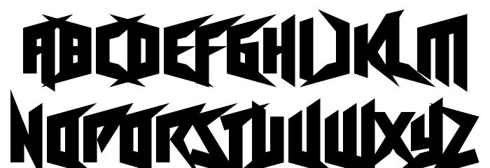 Freestyling Centipede Font LOWERCASE