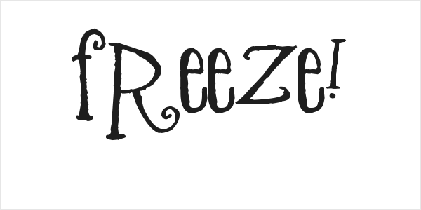 Freeze! Logo