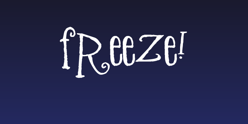 Freeze! Social Header