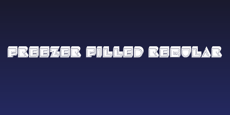 Freezer Filled Regular Social Header