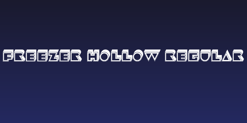 Freezer Hollow Regular Social Header