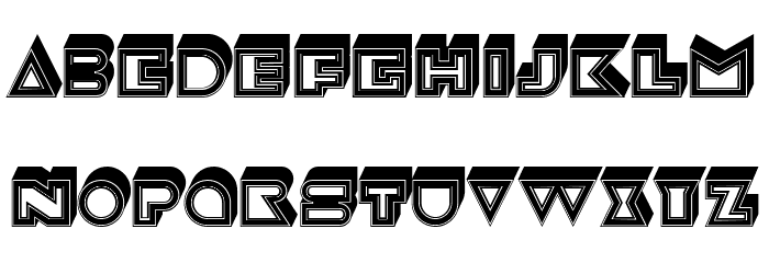 Freezer Regular Font OTHER CHARS