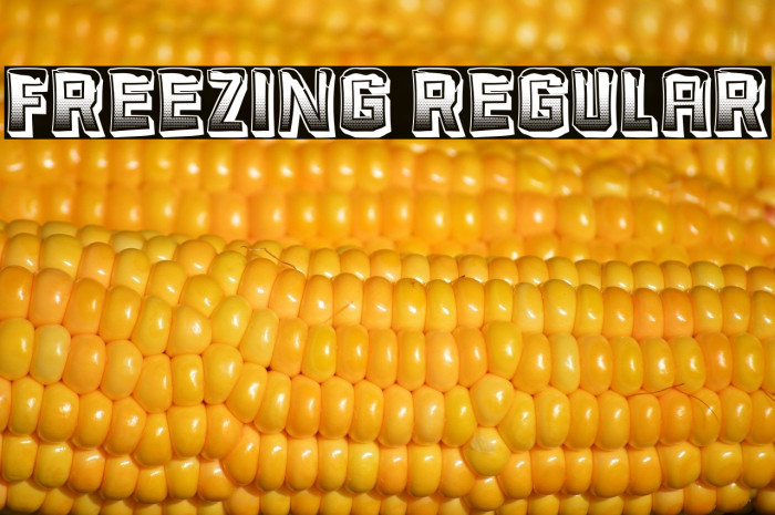 Freezing Regular Example 2