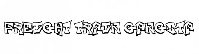 Freight Train Gangsta  免费字体下载