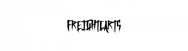 FreightCarts  フリーフォントのダウンロード