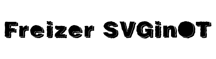 Freizer SVGinOT फ़ॉन्ट