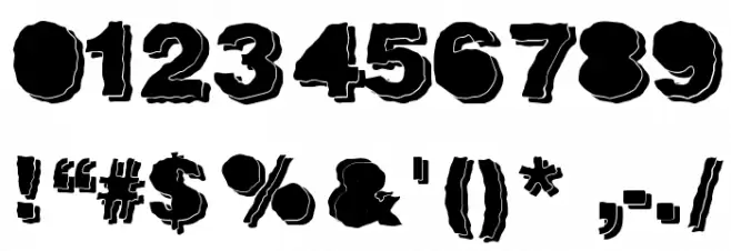 Freizer SVGinOT Font OTHER CHARS