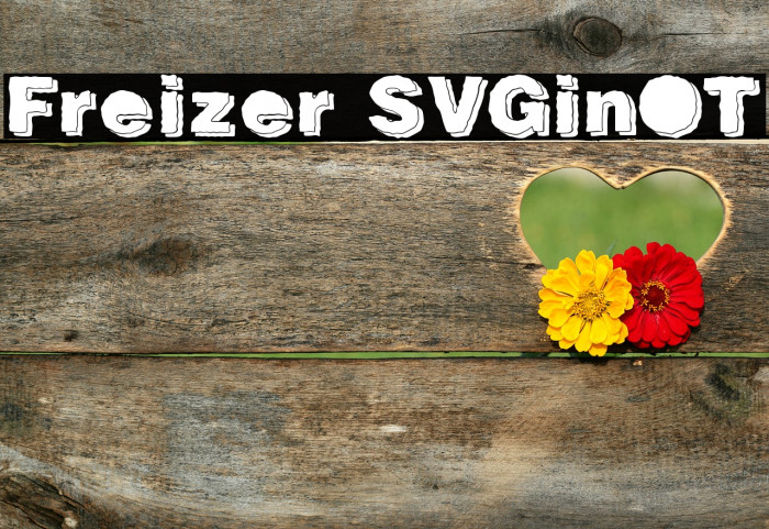 Freizer SVGinOT फ़ॉन्ट examples