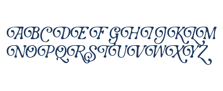 French Croissant DEMO Uppercase