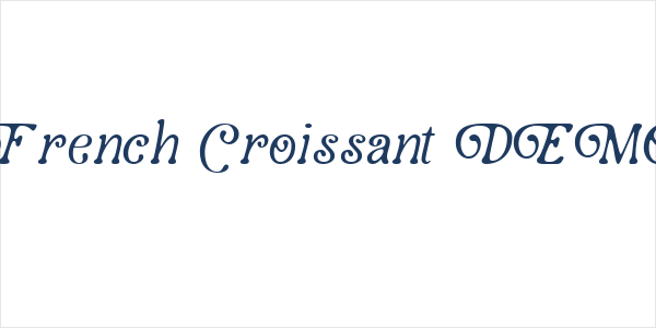 French Croissant DEMO Logo