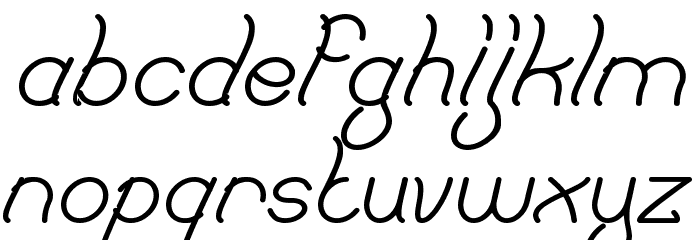French Fries Bold Font LOWERCASE