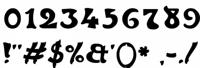 French Grotesque Font OTHER CHARS