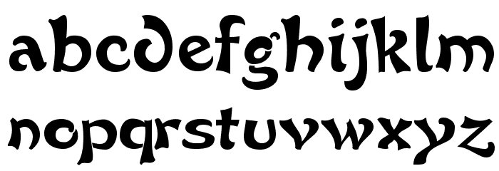 French Grotesque Font LOWERCASE