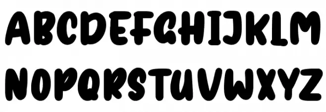 French Marble Schriftart Groß